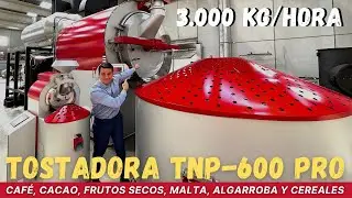 Tostadora de Café Industrial | TNP-600 PRO | Tostadora de Cafe Natural | Tostador Café | INNOENVAS ✅