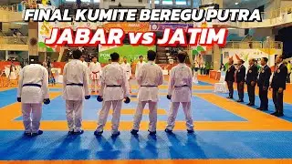 Final Kumite Beregu Putra JABAR vs JATIM