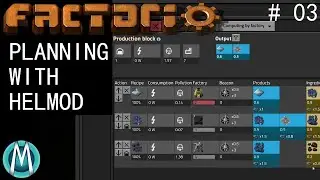 [Factorio 1.1 4K] Angel/Bobs Ep 3: Planning With Helmod (Tutorial/Walkthrough)