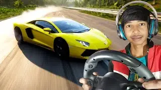 🔥 First Time Super Car Racing With Steering | Real Feel 😍