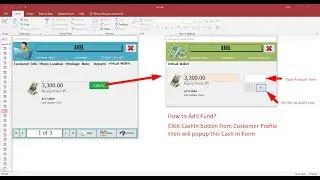 Microsoft Access: Virtual Wallet Offline System Database