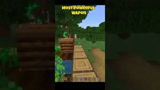 Minecraft Most Powerful Wapon 🤔😮 #minecraft #youtubeshorts #shorts @AnshuBisht