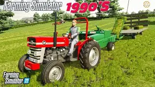 This isn't from the 90s?! | Farming in the 1990's on BallySpring | Farming Simulator 22 - #7