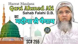 Qari Ahmed Ali Sahab Falahi Ka Madina Se Paigam | New Short Clip | Video Bayan | Madina Se Paigam