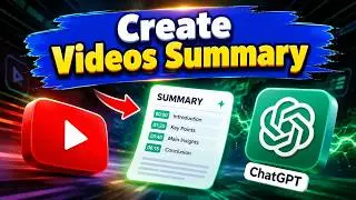 How to Create YouTube Summary with ChatGPT