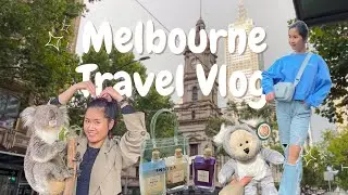 Melbourne Mini Vlog ✈️ Koala Bear 🐨Kangaroo 🦘 City Tour, Beach, & Eat McDonald’s in Melbourne!