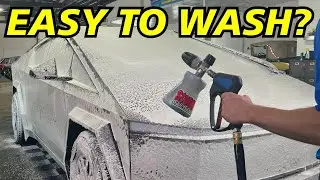 The TRUTH About Washing a Cybertruck!