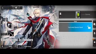 Arknights / Operator Records / Executor the Ex Foedere / Azure