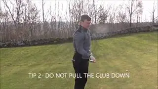 GOLF- 3 TIPS TO SHALLOW THINGS OUT AT IMPACT