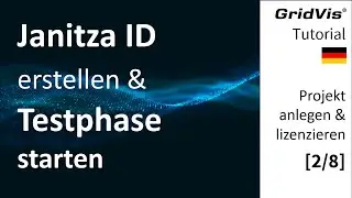 Janitza ID erstellen & Testphase starten | Projekt anlegen & lizenzieren [2/8]