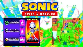 **BRAND NEW** GREEN HILL RACE | RETURN OF HILL TOP (WORLD 5) | HOW TO UNLOCK CHROME METAL SONIC FAST