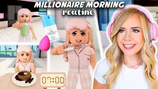 MILLIONAIRE MORNING ROUTINE IN ROBLOX!