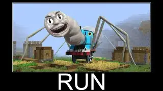 Scary Thomas The Train in Minecraft wait what meme part 4