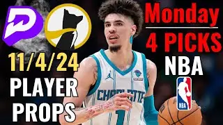PRIZEPICKS UNDERDOG NBA MONDAY 11/4 CORE PLAYER PROPS!!