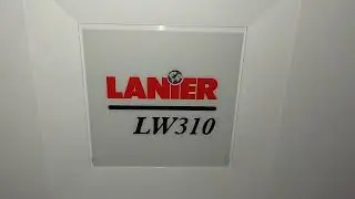 Lanier LW310 (Ricoh Aficio 240W) single sided copy