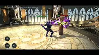 Hellfreak (20 power) vs Myciliac Priest Orn (47 power) MANUAL fight