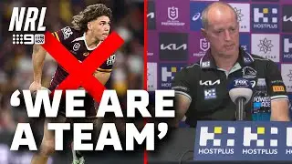 Madge DISMISSES question on Reece Walsh: NRL Presser | NRL on Nine
