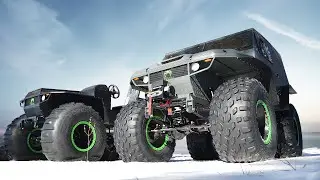 Вездеход Тайпан / Суровая Сибирская Техника