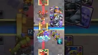 Double goblin demolisher clone vs mega knight family