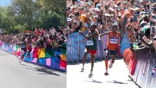 Siffan Hassan pushed Tigist Assefa on Women's Marathon, Siffan Gold Medal Disqualify, Olympic Paris