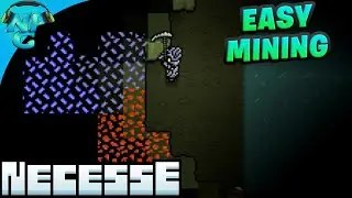 Necesse - Fighting the Ice Queen and Farming Ore the Easy Way!