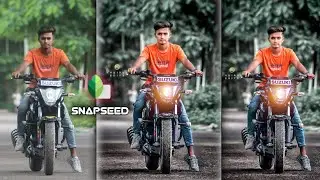 Bike Manipulation Photo Editing Tutorial / Amazing New Bike Photo Editing in Snapseed | ks edit