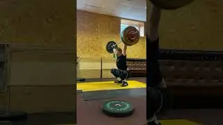 #тяжелаяатлетика #штанга #weightlifting #crossfit #рывок #shorts