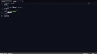 html complete sublime text 3
