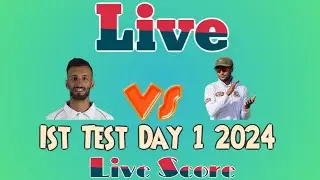 Pakistan vs Bangladesh 2024 | IST Test Match Day 1 | Live Score & Stream Updates
