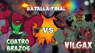 VILGAX VS 4BRAZOS Ben 10 CRISIS TOTAL GAMEPLAY #2