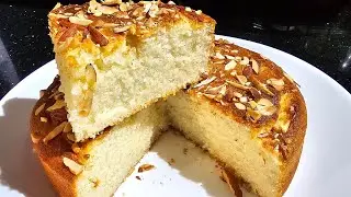 Super Soft & Moist Coconut Cake ll Homemade Coconut Cake ll Zero Maida ll