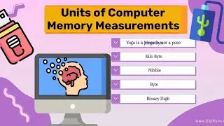 Measurement of Memory size(capacity) of Computer