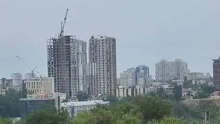 Волгоград видеозапись с высоты 3 этажа