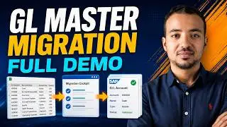 Data Migration Cockpit Demo on SAP S4Hana 2022: GL Account Master Data