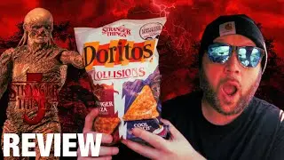 Doritos Collisions Stranger Pizza / Cool Ranch  Stranger Things Season 5 Collaboration | Food Review