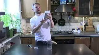 Стеклянная банка для хранения сыпучих продуктов