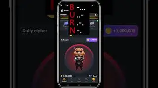Hamster Kombat daily Cipher Morse Code 6 july get 1M points #combo #Cipher #hamsterkombat
