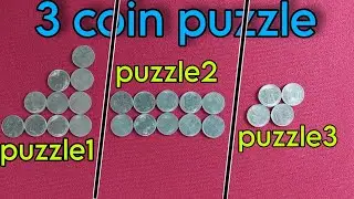 3 Best Coin Puzzle। Coin Puzzle tutorial