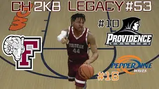 Rams Battle TWO Top 16 Teams & TWO NBA Prospects! - College Hoops 2K8 Legacy (Part 53/S5)