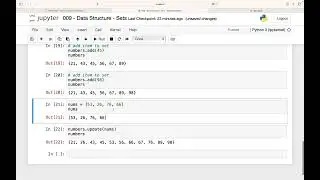 090 - Add, Update & Remove Elements from Sets in Python