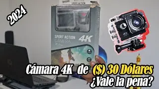 Cámara 4k más BARATA del mercado - cámara Acción china, ¿vale la pena?