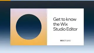 Get to know the Wix Studio Editor