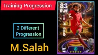 Show Time M. Salah Efootball 2024 Max Training Progression Of Blitz Curler
