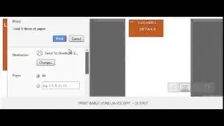 Print Image using JavaScript