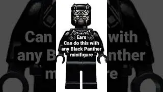 LEGO Black Panther minifigure upgrade