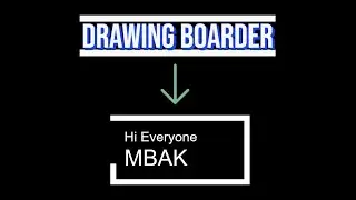 【MBAK】Pure CSS | Drawing Border and Text Reveal #onlinetutorials