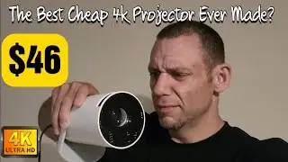 The Best Cheap 4K Projector Money Can Buy HY300M Review ITS INSANELY GOOD!!! 