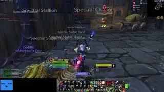 Hunter solos Attumen the Huntsman in Karazhan - WotLK Classic (messy kill)