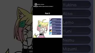My OC in preset colour schemes😆‼️Pt.3...[GRSV •50]