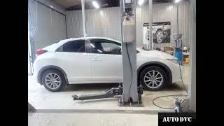 Увеличение клиренса Honda Civic IX